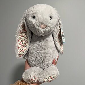 Jellycat OG Blossom Silver Bunny Medium BNWT